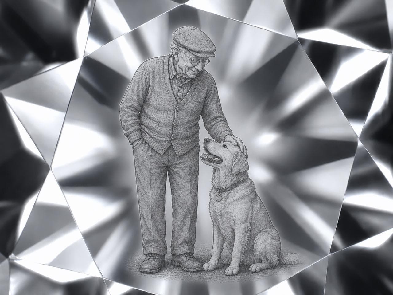 Diamant-Gravur: Erinnerung
